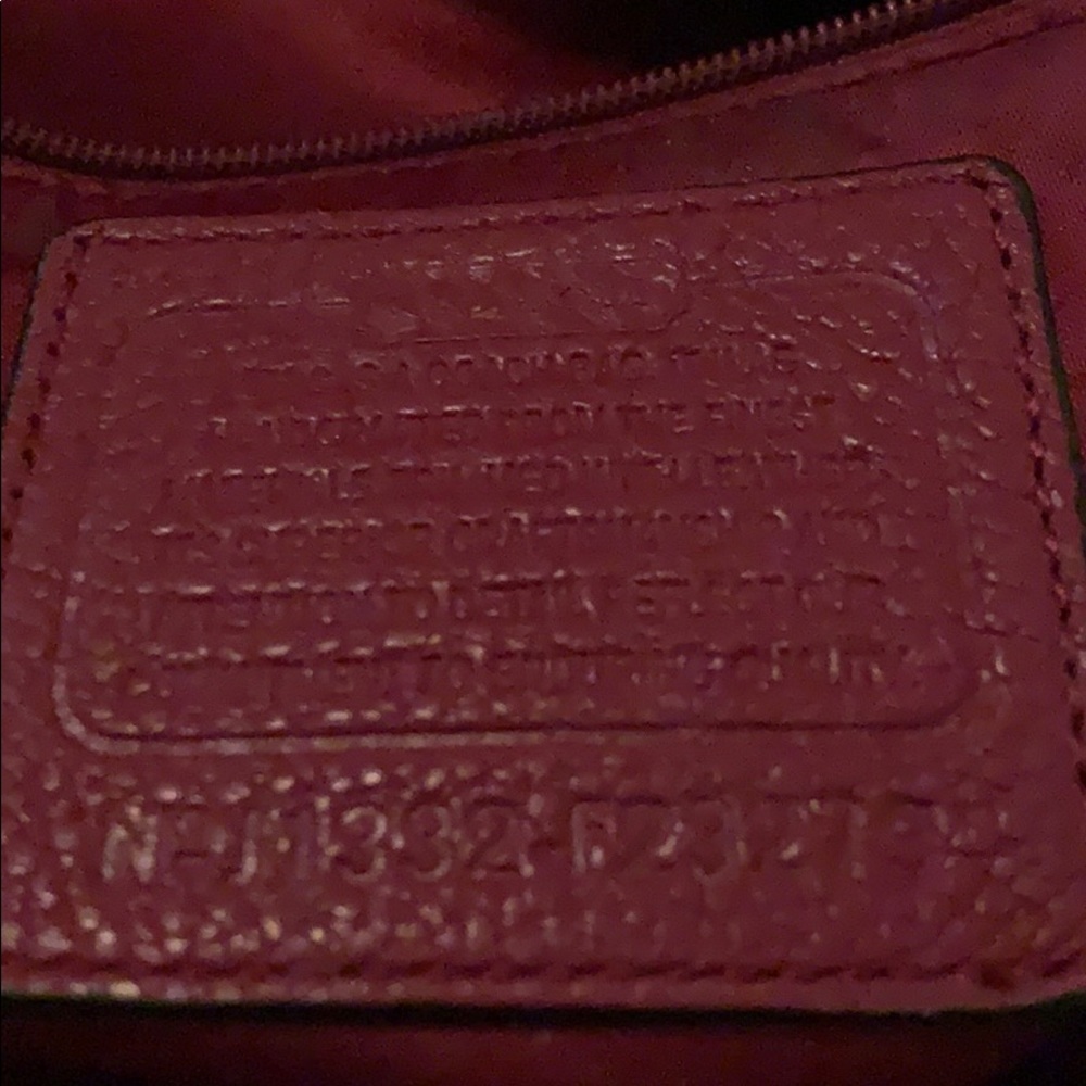 Authentic Coach Purse - Picture 5 of 6
